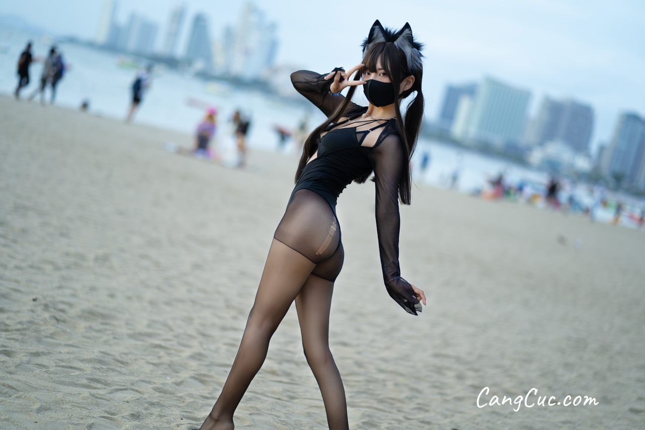 Coser@职业奶妈三水子 - 黑丝泳装